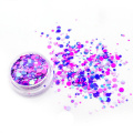 confetti glitter,Mixed color chunky glitter for face